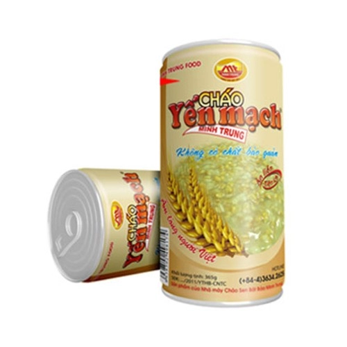Cháo Yến Mạch Minh Trung lon 365gr Cháo Yến Mạch Minh Trung lon 365gr